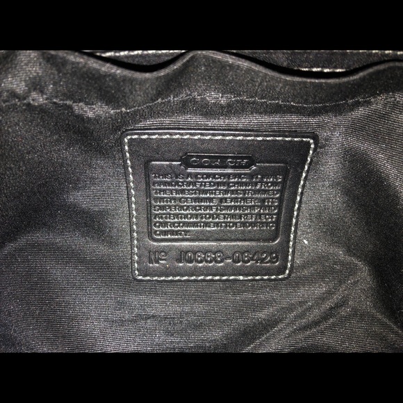 Signature Coach Diaper Bag - Black - Picture 7 of 9